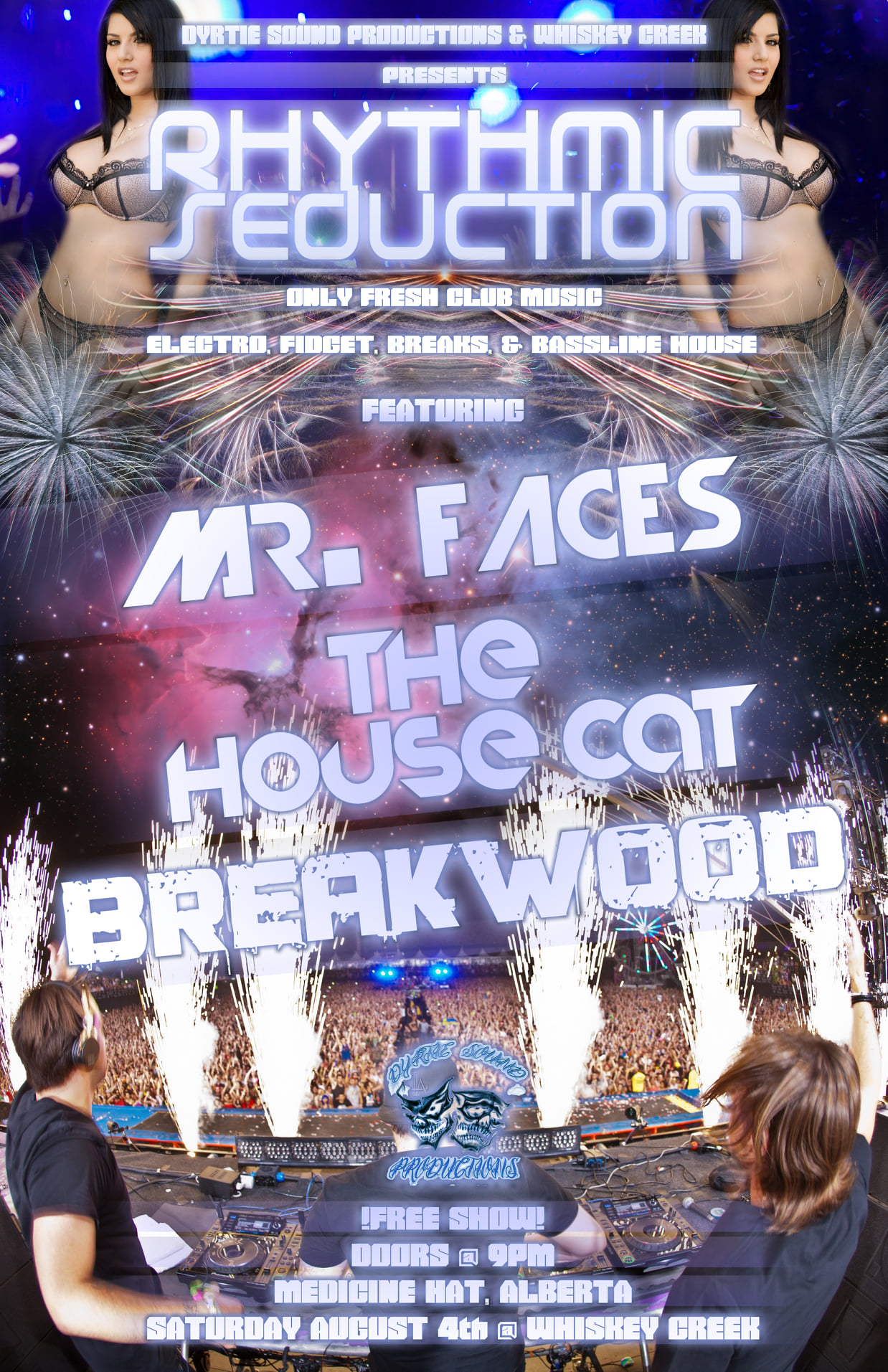 Event poster — Rhythmic Seduction